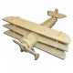 3D Houten Puzzle – Propeller Vliegtuig